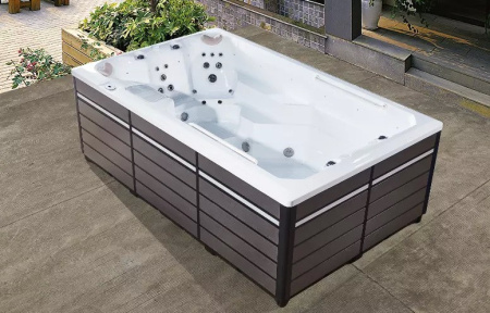 Готовый СПА бассейн с противотоком Bigeer Форте